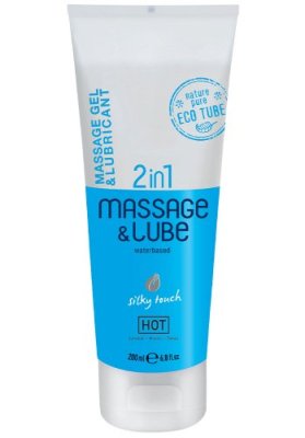 2in1 Massage och Glid Naturell