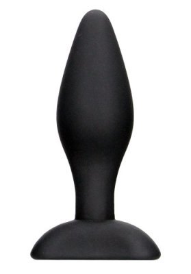 Svart Analplugg 8 cm