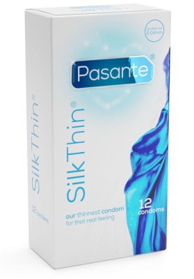 Pasante Silk Thin 12-pack tunna kondomer