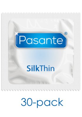 Pasante Silk Thin 30-pack tunna kondomer