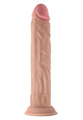 Shaft Liquid Silicone Dildo Model J 9.5 Inch, Pine