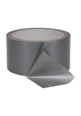 Non Sticky Bondage Tape Silver 20 m