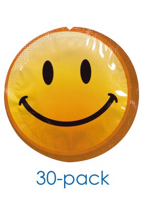 EXS Smiley Face 30-pack kondomer