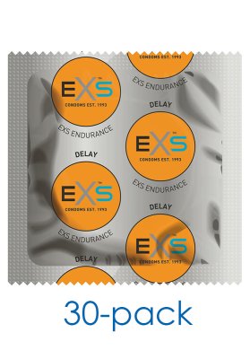 EXS Climax Delay 30-pack kondomer med fördröjande effekt