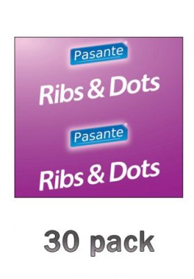 Pasante Ribs & Dots Intensity 30-pack