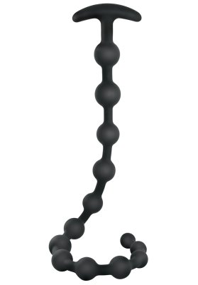 Ribbed Silicone Anal Beads 48 cm