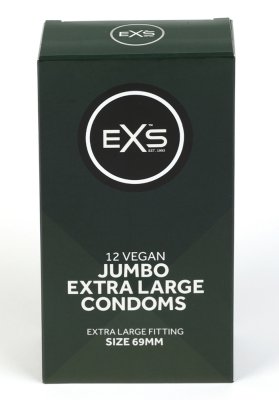 EXS Jumbo Extra Large Kondomer - 12 pack extra stora kondomer