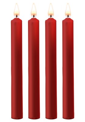 BDSM Vaxljus Röda Large 4-pack