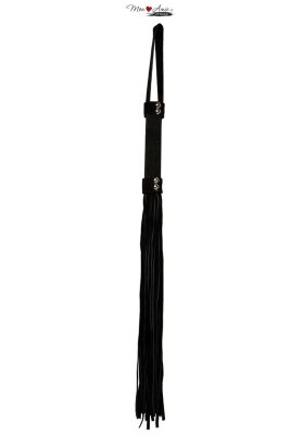 Mon Amie Suede Whip Long Black