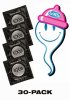 EXS Black Latex 30-pack