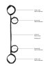 Spreader Bar with Hand and Ankle Cuffs
