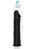 Silicone Extension Black Penisöverdrag