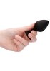 Diamond Heart Butt Plug, Large