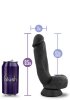 Pound Dual Density Black Dildo 19 cm