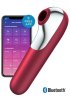 Satisfyer Dual Love Air Pulse Vibrator, red