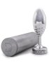 Doxy Ribbed Metall Butt plug