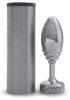 Doxy Ribbed Metall Butt plug