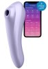 Satisfyer Air and Vibe Dual Pleasure, Mauve