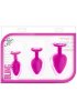 Luxe Bling Plugs Training Kit Pink