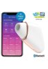 Satisfyer Love Triangle White, Lufttrycksvibrator med App