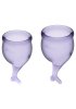 Satisfyer Feel Secure Menskopp, Lila 2-pack