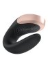 Satisfyer Double Love Parvibrator, Svart