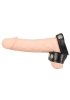 Cock strap with ball stretcher