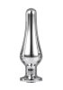 Gleaming Love Medium Pleasure Plug, Silver