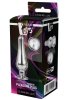 Gleaming Love Medium Pleasure Plug, Silver