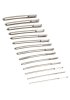 Penisplugg Steel Dilator Set 14 delar