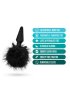Anal Adventures Platinum Rabbit Tail Plug