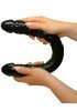 Dubbeldildo 43 cm, Svart