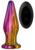 Glamour Glass Remote Vibe Tapered Plug