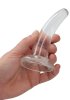 Crystal Clear non realistic dildo 11 cm