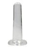 Crystal Clear non realistic dildo 13 cm