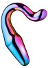 Glamour Glass Sleek Anal Tail Plug
