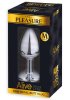 Alive BDSM Line Analplugg metall Medium, Rosa