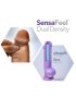 Au Natural Chub Dual Density Dildo Mocha 25 cm