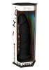 Dual Density Svart Dildo 23 cm