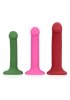Loveline Non-Phallic Vibrating Dildo, Small