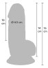 Inferno Realistic Dildo 14 cm
