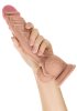 Shaft Liquid Silicone Dildo with balls Model A 10,5 Inch, Pine