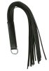 Läderpiska, Svart - 44 cm