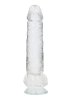 Crystal Clear dildo 25 cm, Clear