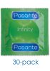 Pasante Infinity Delay 30-pack kondomer med fördröjande effekt