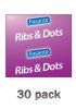 Pasante Ribs & Dots Intensity 30-pack