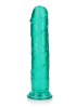 Crystal Clear dildo 23 cm, Turkos