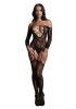 Bodystocking Deep V Neck-line