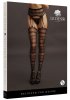 Suspender Striped Pantyhose