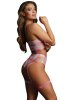 2 pc Tie dye bra set with garters